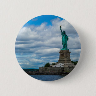 Das Freiheitsstatue Button