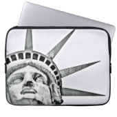Das Freiheitsstatue Laptopschutzhülle (Vorderseite)