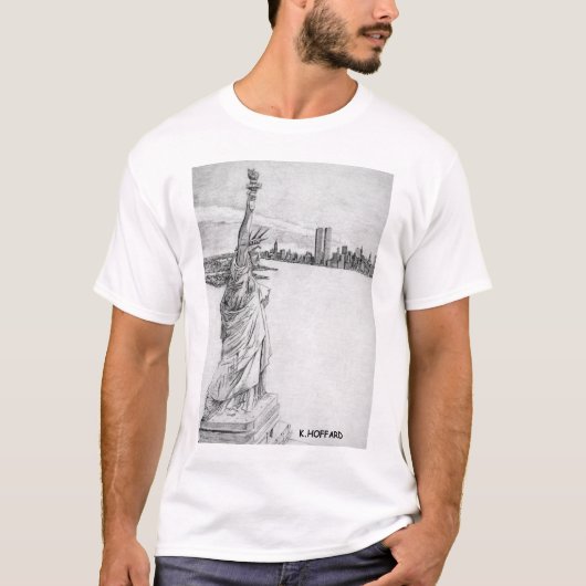 Das Freiheitsstatue T-Shirt (Vorderseite)