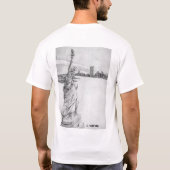 Das Freiheitsstatue T-Shirt (Rückseite)