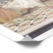 Das Fresko Herod (siehe auch 60432) Poster (Ecke)