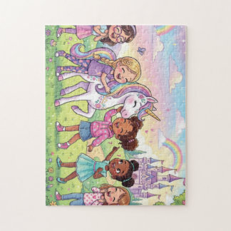 Das Freunde-Puzzle vom magischen Schloss Puzzle
