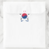 Das freundliche koreanische Design "Have a Nice Da Stern-Aufkleber (Tasche)