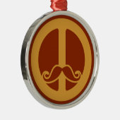 Das Friedensstache-Ornament Ornament Aus Metall (Rechts)