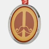 Das Friedensstache-Ornament Ornament Aus Metall (Links)