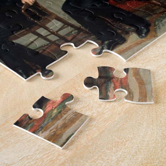 "Das Friedensstifter" - Abe Lincoln Puzzlespiel Puzzle (Seite)