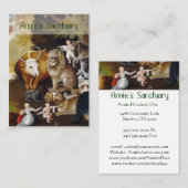 Das friedliche Königreich - Visitenkarte (Vorne/Hinten)