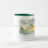 Das friedliche Königreich Zweifarbige Tasse (Mittel)