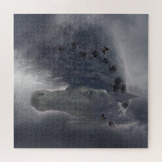 Das friesische Pferd - Puzzle (Horizontal)