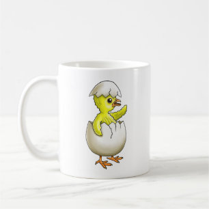 Das frisch geschlüpfte Osterei-Küken Kaffeetasse