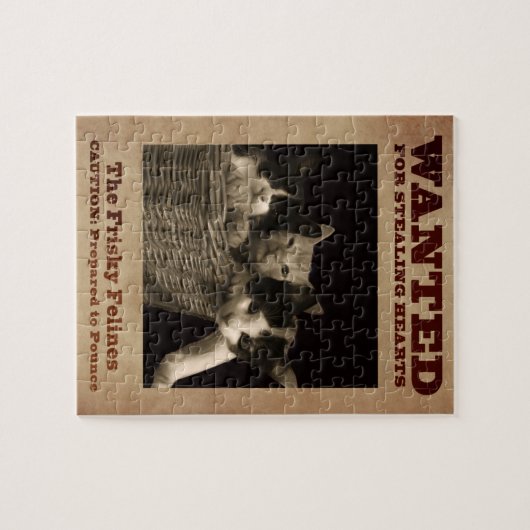 Das Frisky Felines Puzzle (Horizontal)