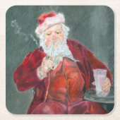 Das fröhliche Pint Rechteckiger Pappuntersetzer (Vorderseite)