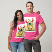 „Das fröhliche Punkti-Monster“ T-Shirt (Unisex)