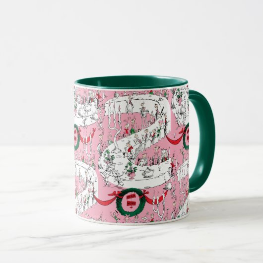 Das fröhliche Weihnachtsfest der Whos Tasse (VorderseiteRechts)