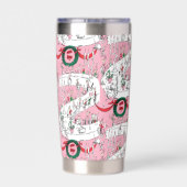Das fröhliche Weihnachtsfest der Whos Thermobecher (Rückseite)