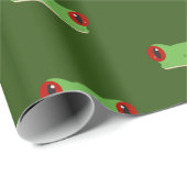 Das Froschgefecht Geschenkpapier (Rolleneckpunkt)