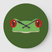 Das Froschgefecht Große Wanduhr (Vorderseite)