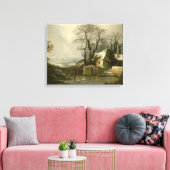 Das Frostmehlrennen Leinwanddruck (Insitu (Wohnzimmer))