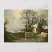 Das Frostmehlrennen Postkarte (Vorderseite)