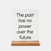 Das frühere Akryllische Zeichen Acrylschild (Vorderseite)