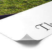 Das Frühlingslied Poster (Ecke)