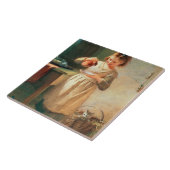 Das Frühstück der Miezekatze Fliese (Seite)