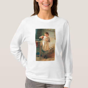 Das Frühstück der Miezekatze T-Shirt