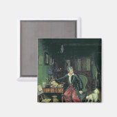 Das Frühstück des Aristokraten, 1849-50 Magnet (Vorderseite/Rückseite)