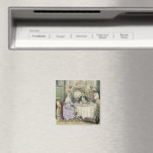 Das Frühstück, Teller 3 von "Anglo Amerikanischen Magnet (In Situ (Geschirrspüler))