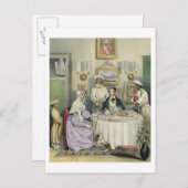 Das Frühstück, Teller 3 von "Anglo Amerikanischen Postkarte (Vorne/Hinten)