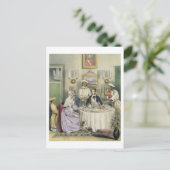 Das Frühstück, Teller 3 von "Anglo Amerikanischen Postkarte (Stehend Vorderseite)