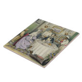 Das Frühstück, überziehen 3 "vom Fliese (Seite)