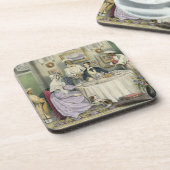 Das Frühstück, überziehen 3 "vom Untersetzer (Linke Seite)