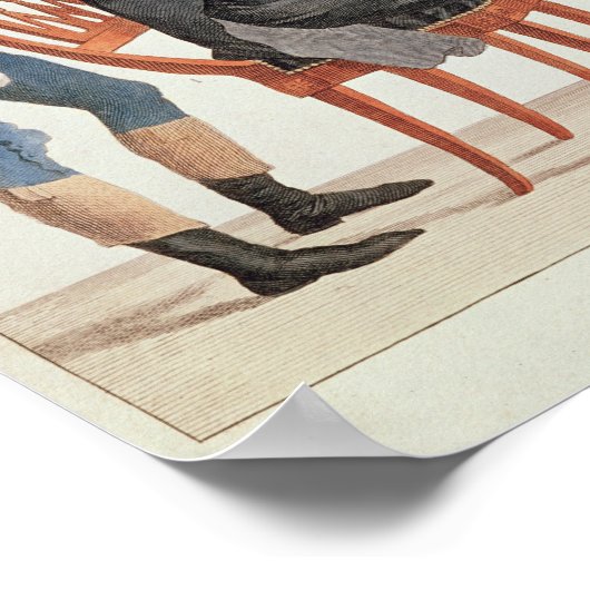 Das Frühstück von "Bon Genre" Poster (Ecke)