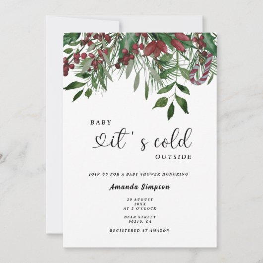 Das Frühstück war sehr gut. Einladung (Vorderseite)