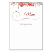 Das Frühstück war sehr gut. Tischnummer (Vorderseite)