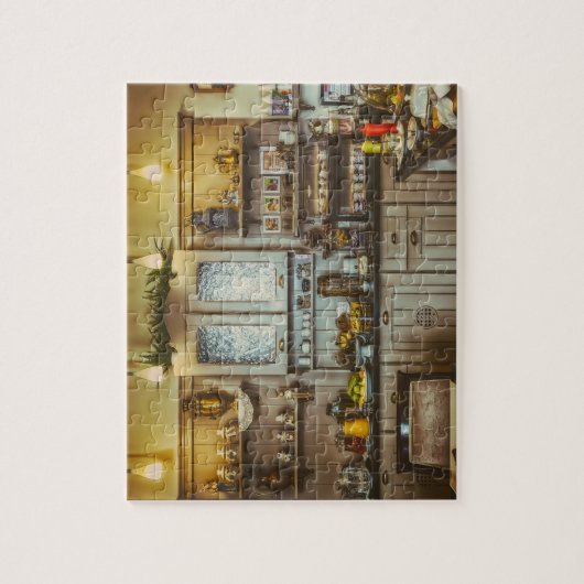 Das Frühstücksbuffet des Hotels Puzzle (Vertikal)