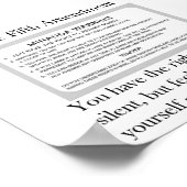 Das fünfte Änderungspaket Poster (Ecke)