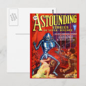 Das Fünfte dimensionale Katapult! Postkarte (Vorne/Hinten)