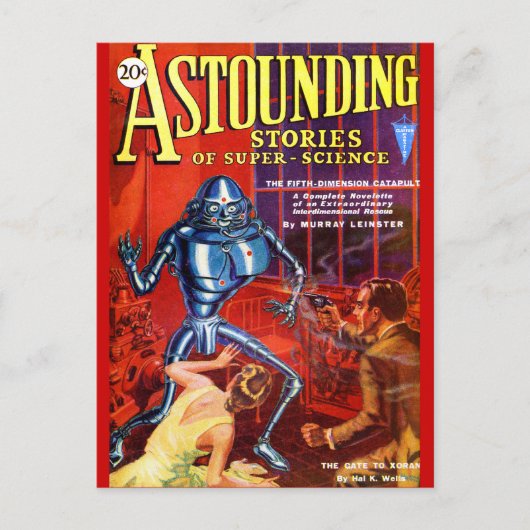 Das Fünfte dimensionale Katapult! Postkarte (Vorderseite)