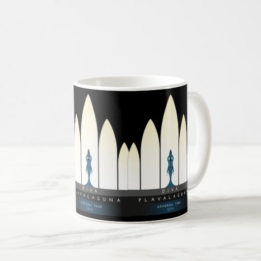 Das fünfte Element - Diva Plavalaguna Universell T Kaffeetasse (VorderseiteRechts)