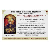 Das fünfte glorreiche Geheimnisposter Poster (Vorderseite)