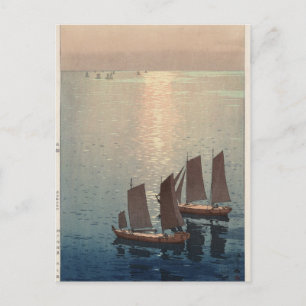 Das funkelnde Meer. Postkarte