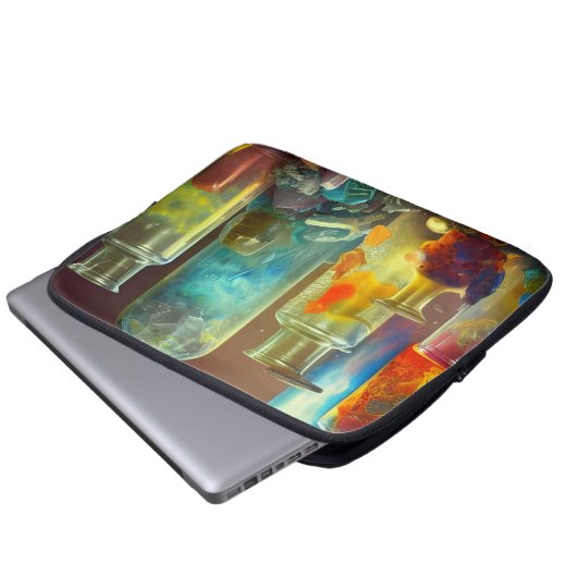 Das funktionierende Fantasy-Tissue-Papier des Alch Laptopschutzhülle (Vorne Knopf)