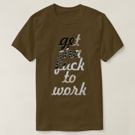 das funktioniert T-Shirt (Design vorne)
