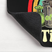 Das Funny Raccoon Autismus-Bewusstsein ist mir bew Mousepad (Ecke)