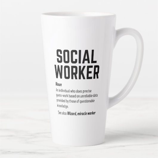 Das Funny Social Worker-Wörterbuch - Definition-Ka Milchtasse (Rechts)