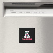 Das Funny Team Conrad Junior Mint Bären Est. 2009 Magnet (In Situ (Geschirrspüler))