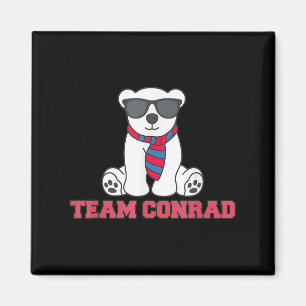 Das Funny Team Conrad Junior Mint Bären Est. 2009 Magnet