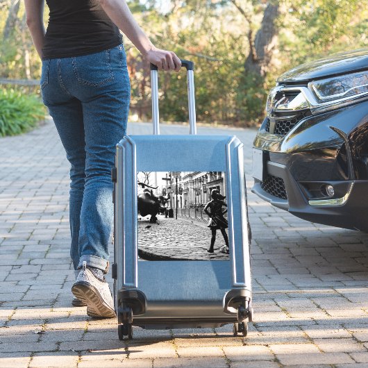 Das Furchtlose Mädchen Aufkleber (Koffer Insitu)